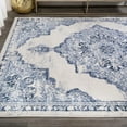 thumbnail image 5 of JONATHAN Y MODERN PERSIAN 3 x 5 Area Rug, Alhambra Ornate Medallion - Light Blue/Ivory, MDP400F-3, 5 of 12