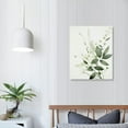 thumbnail image 3 of ONETECH FRAMED Botanical Plant Wall Art, Light Green Eucalyptus Leaf Picture Canvas Wall Art Minimalist Floral Wall Decor for Bedroom Living Room Bathroom Kitchen, 3 of 4