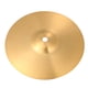 thumbnail image 1 of Platillos de latón de 8 pulgadas para crash, ride y hi-hat, ideales para principiantes (dorados)., 1 of 7