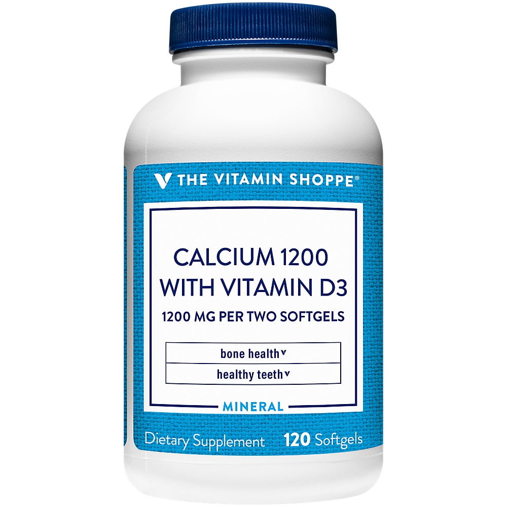 Calcium (Carbonate) 1200mg Mineral Essential for Healthy Bones Teeth