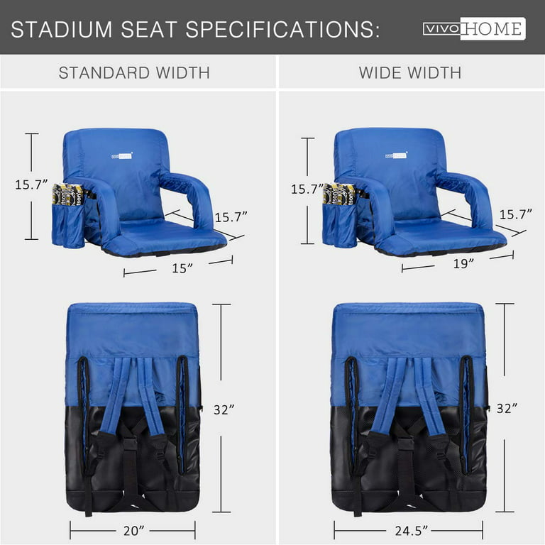 How to Pick Your Perfect Cushion for Stadium Seats– Cushion Lab