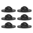 thumbnail image 2 of 100 PCS Electric Fence Insulator Intermediate Bearing Rod Hemispherical Insulator Fence Front End System Accessories Withstand 15KV, 2 of 5