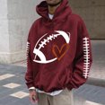 thumbnail image 1 of Sudadera con capucha para hombre, sudadera con capucha de moda, jersey estampado, manga larga, bolsillos, sudadera con capucha, blusa de poliéster para hombre, 1 of 6