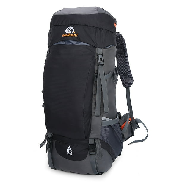 Mochila de senderismo 65L Mochila impermeable de viaje de deporte al aire libre para hombres Mujeres weikani Mochila Walmart en linea