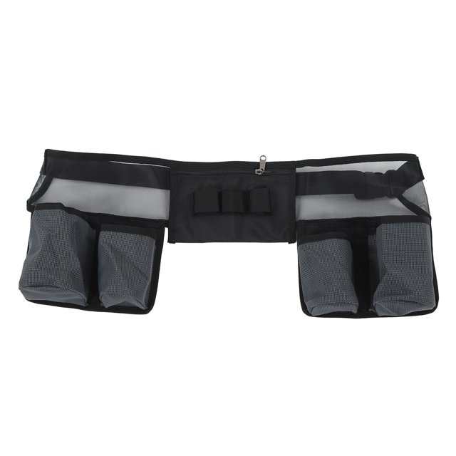 Bolsa de cinturón para herramientas de cintura, con múltiples bolsillos, ajustable, resistente, para jardinería y limpieza.