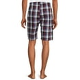 thumbnail image 5 of Hanes Men's and Big Men's Woven Stretch Sleep Jam Shorts, 2-Pack, 5 of 11