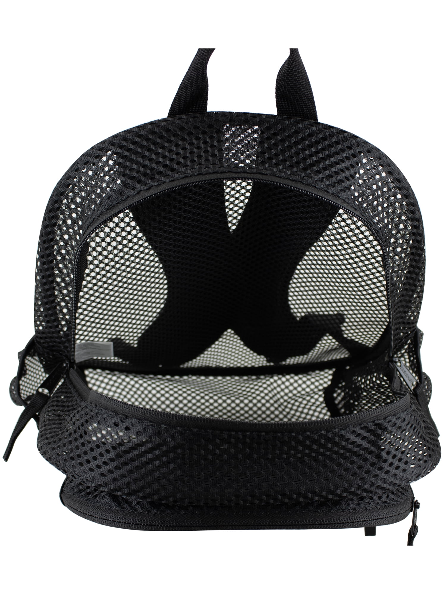 Eastsport Unisex 16" Pro Cargo Mesh Backpack, Black/Gray