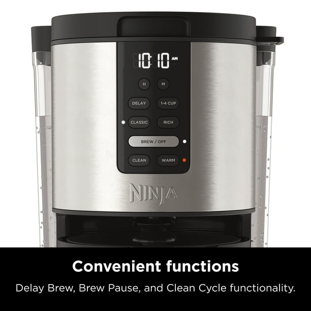 Ninja Hot Brew Programmable XL 14-Cup Coffee Maker, Stainless