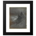 thumbnail image 2 of Gustave Doré 20x24 Black Modern Framed Museum Art Print Titled - After the Shipwreck - Design for an Illustration of Coleridge's the Rime of the Ancient Mariner (About 1875), 2 of 5