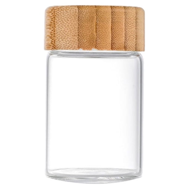 Naiovety Contenedores de condimentos de especias sellados y a prueba de humedad hechos de vidrio de primera de varios tamaños para elegir Organizadores de utensilios de cocina 47*70 80ml