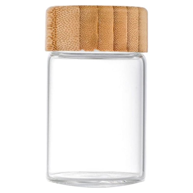 Bewildely Botella de almacenamiento de vidrio Premium con posición de orificio ajustable para tarros de condimentos de especias Tarros de Organizadores de utensilios de cocina 47*70 80ml