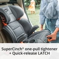 thumbnail image 3 of Chicco Autoasiento Kidfit Cleartex Plus 2 En 1 Gris Latch 5  gris oscuro, 3 of 8