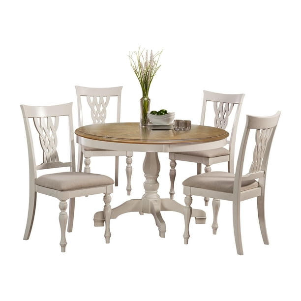 Hillsdale Furniture Bayberry/Embassy Wood 5 Piece Round Dining Set