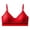 Red, variant on Viluyesy Womens Medium Support Sports Bras, Comfort Cotton Breathable Fitness Yoga Workout Underwear Beige Free Size