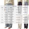 thumbnail image 6 of Diufon Fleece Sleep Pants for Women Elastic Waist Fall Winter Warm Pajama Pant Plush Cozy Homewear Lounge Bottoms, 6 of 7