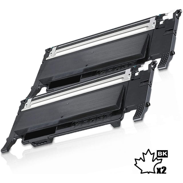 2 Inkfirst® Black Toner Cartridge CLT-K407S 407S Compatible Remanufactured for Samsung CLP320 CLP-320N CLP-325 CLX-3185