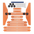 thumbnail image 1 of Stair Tread Gauge Stair Ruler Multi-Function Folding Ruler Precision Stair Measurement Tool for Carpentry Projects, 1 of 6