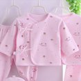 thumbnail image 5 of NOLDARES Baby Layette Clothes Set - 7 Piece New Born Boy Girl Gift Set, Baby Clothes Outfits & Newborn Essentials Must Haves - Newborn Clothes(A073-Pink), 5 of 6