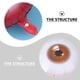 thumbnail image 2 of 1 Set 20pcs 20in Globos de fiesta de Halloween Globos redondos de globo ocular (rojo), 2 of 5