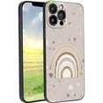 thumbnail image 1 of Boho-rainbow-3 Phone Case, Degined for iPhone 13 Pro Max Case Men Women, Flexible Silicone Shockproof Case for iPhone 13 Pro Max, 1 of 1