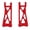 Red, variant on Yajisi 2pcs RC Car Swing Arm High Strength Alloy Rear Lower Suspension Arm for 1/24 RC Car Upgrade Parts Red