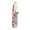 Cosmo Kramer Lobster Shirt White Button Down Up Adult Mens 90s Costume Seinfeld