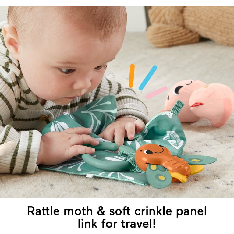 Beehive Rattle My First Summer Sensory Junction Soft Baby Beehive Toy - 5 Sensory Bees ...