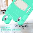 thumbnail image 2 of Allytechgroup for iPad Mini 7 Kids Case, for iPad Mini 6th/7th Generation Cases with Pencil Holder Kickstand Shockproof Protective Back Cover for iPad Mini 6/7 Case 8.3 Inch, Mintgreen, 2 of 9