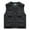 Tank Tops for Men Black, variant on Mens Big & Tall Vests M-6XL Plus Size Sleeveless Zip-Up V Neck Tank Tops with Multi-Pockets Solid Breathable Outdoor Hunting Fishing Vest
