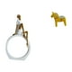 thumbnail image 1 of Figura abstracta de una campesina y escultura de un caballo Dala sueco. Ideal para estantería, mesa de dormitorio de mesa. Estatua versátil p, 1 of 8