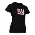 thumbnail image 3 of NFL Playera Aficionado Básica New York Giants Negro para Mujer, Talla Chica, 3 of 5