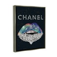 thumbnail image 3 of Stupell Industries Glam Diamond Lipstick Beauty & Fashion Painting Gray Floater Framed Art Print Wall Art, 17 x 21, 3 of 9