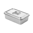 thumbnail image 4 of Tnarru Cake Pan with Cover Rectangular Stainless Steel Nonstick with Lid DIY Baking Pan 23cmx15.5cm, 4 of 8