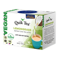 thumbnail image 2 of QuikTea Vegan Lemongrass Chai Tea Latte – 10 Count, Instant Herbal Blend with Natural Ingredients, Caffeine-Light, Preservative-Free – Just Add Hot Water, 2 of 5