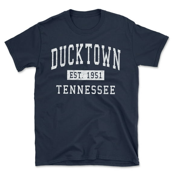 Ducktown Tennessee Classic Established Men's Cotton T-Shirt