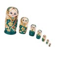 thumbnail image 1 of Muñecas rusas Matryoshka CUTICAT 7 Piezas De Pintada, 1 of 8