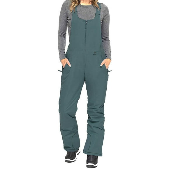 Women Bib Winter Snow Bibs Waterproof Snowboarding Insulated Snowboard Overalls Ripstop Ski Pants