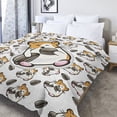thumbnail image 7 of Yibo Motorcycle Lovers Blanket Flannel Soft and Comfortable Anti-static Bed Sofa Blanket, 7 of 7