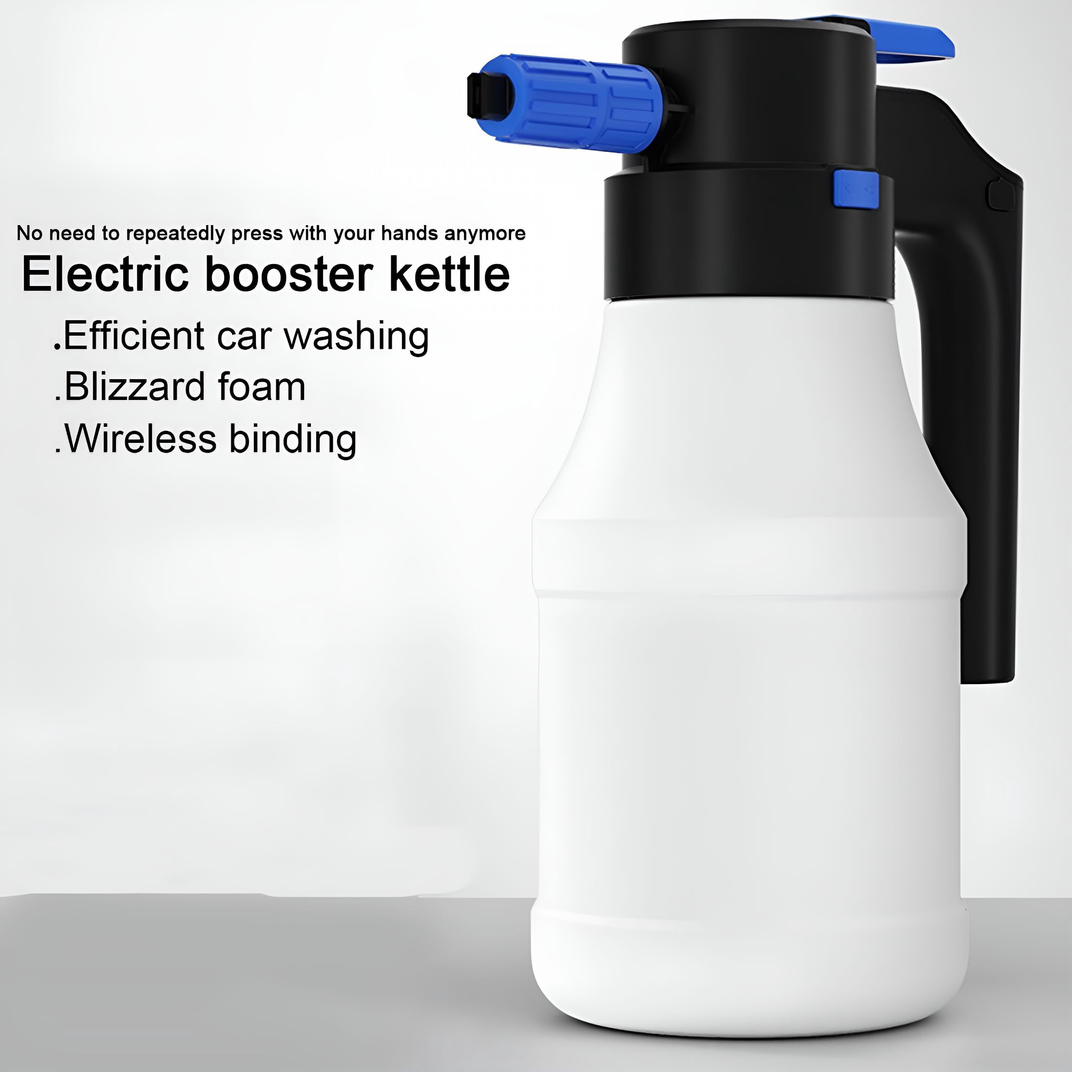 CURYMAY Car Wash Foam Spray, Electric Sprayer, 1.5L Pressure Washer Cannon, Home Tool