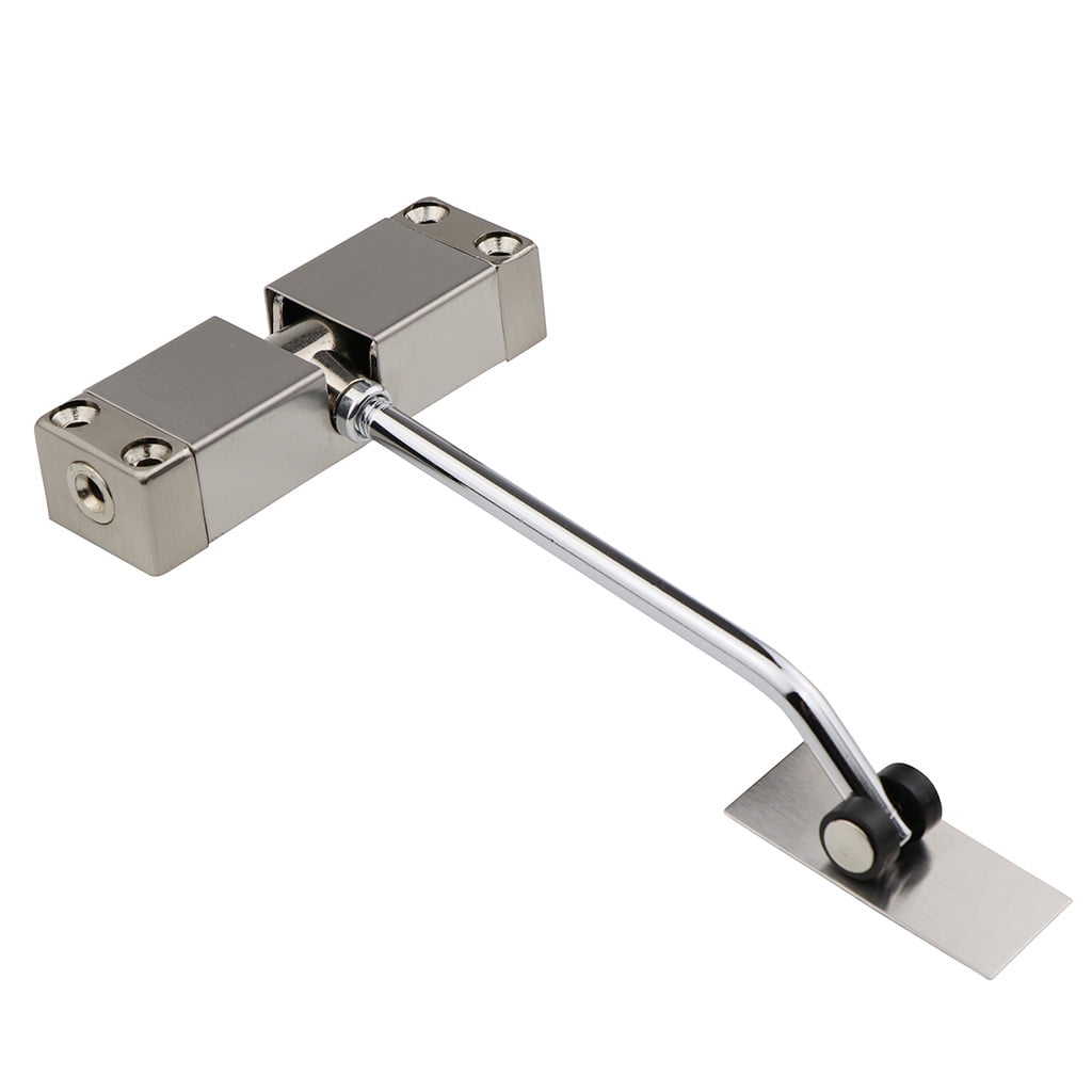 Adjustable Automatic Spring Close Door Closer Stainless Steel Spring Buffer 