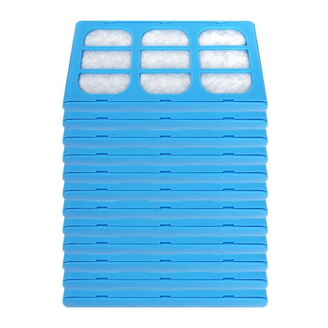 Moobody 12 PCS Pet Water Fountain Filter Replacement Water Filter Cartridges Compatible with Cat Mate & Dog Mate Fountains