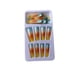 thumbnail image 2 of Jumpingount 1 Juego de puntas francesas para uñas, Color degradado colorido, estilo bailarina, calcomanías artísticas, decoraciones para mujeres Arte de uñas azul naranja amarillo pegamento, 2 of 6
