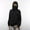#1-Black, variant on Balaclava Hoodie for Boys Girls Kids Windproof Ski Mask Hoodies Oversized Full Zip Sweatshirt Jacket with Pockets