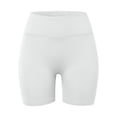 thumbnail image 4 of Pantalones cortos sin costuras de cintura alta para mujer: diseño elástico que realza el trasero, tallas S-XL, 4 of 5