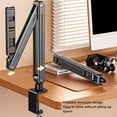 thumbnail image 3 of Soporte de Stand de Tableta, Rotacia de 360 ​​Grados Almacho de Montaje Alembra de Aluminio Aluminio Aluminio Profesional de Instalació, 3 of 7