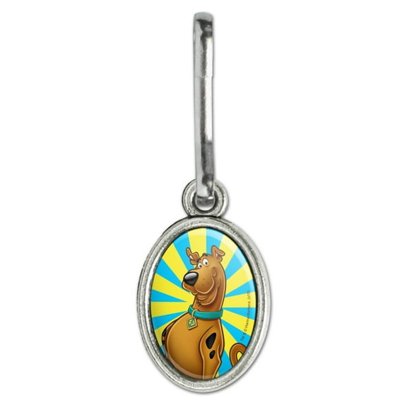 Scooby-Doo Character Antiqued Oval Charm Clothes Purse Suitcase Backpack Zipper Pull Aid