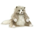 thumbnail image 3 of Folkmanis Fluffy Cat Hand Puppet, 3 of 10