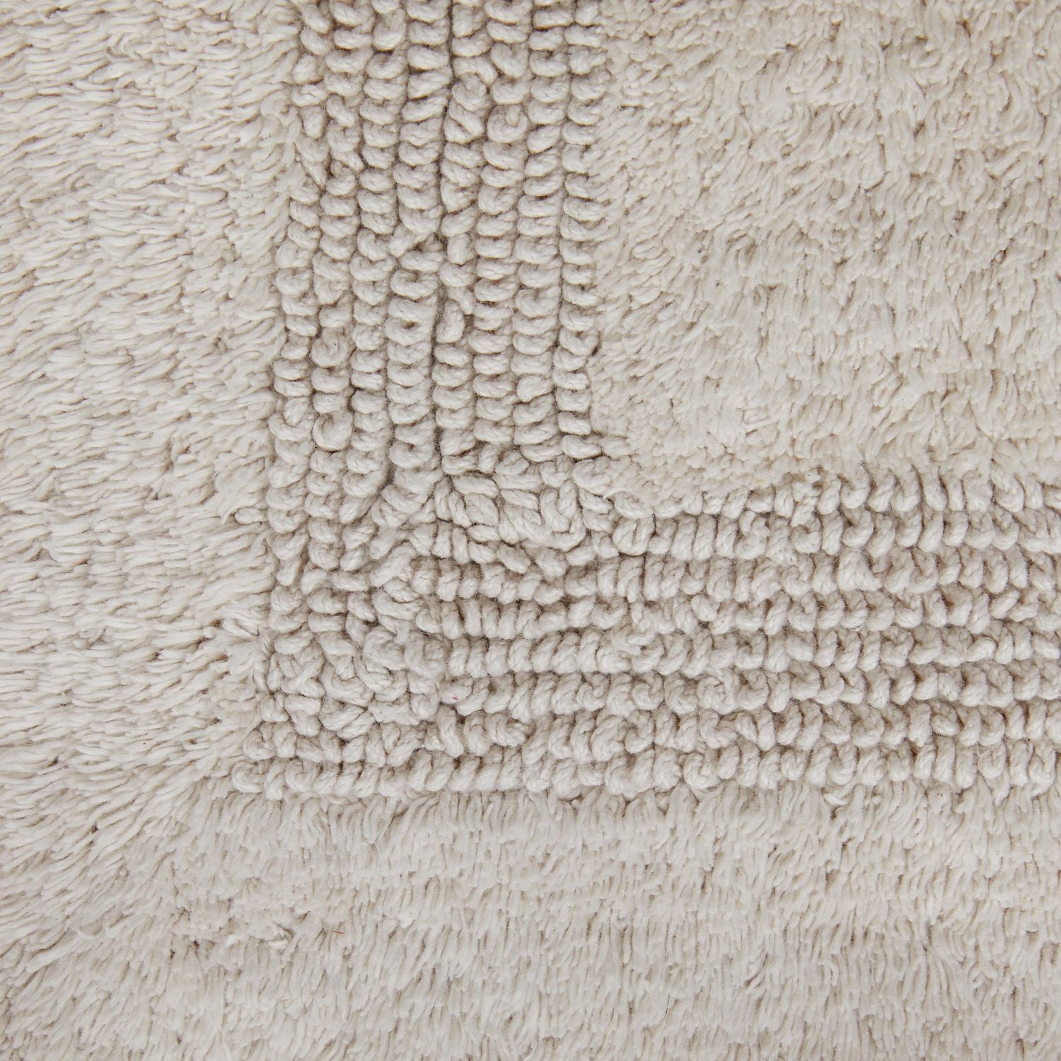 Tapis de bain en coton réversible doux et absorbant Fabstyles Basix