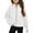 White, variant on Spazoro Toddler Girls Jackets, Casual Warm Fall Winter Long Sleeves Cardigans for Kids Girls Black Size 13 T