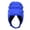 Blue, variant on Riousery Professional Football Baseball Sports Helmet Rugby Goalie Roller Hat Head Guard Protector for Adults Black L (23.5 inches / 60 cm)